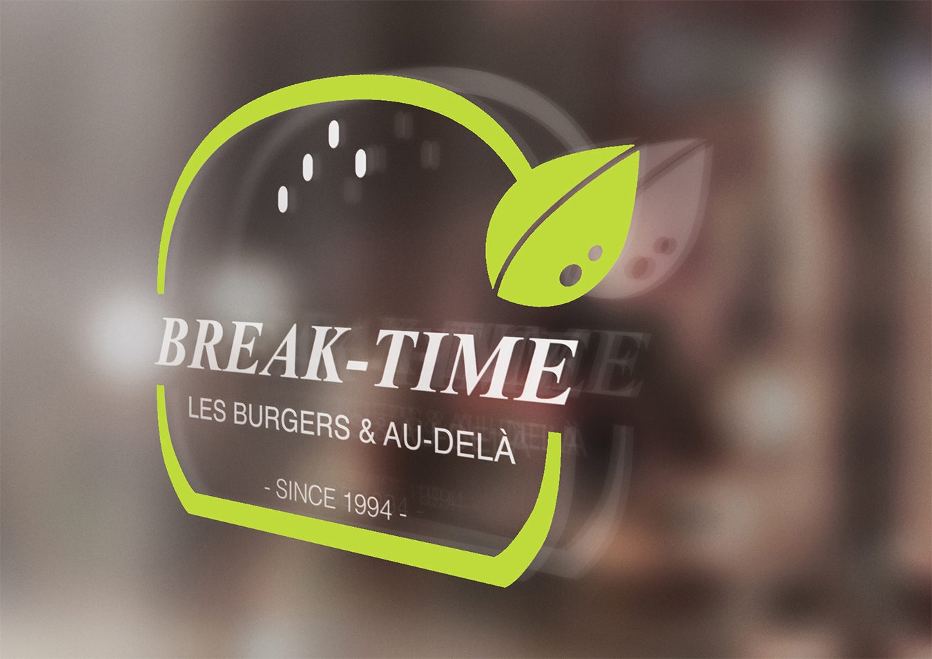 Logo PizzBurger Break-Time